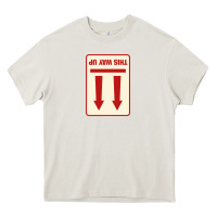 Cream this way up Heavy Core Tee - linhVisuals