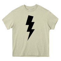 Mossy lightning bolt Heavy Core Tee - linhVisuals