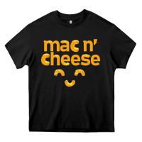 Black mac n' cheese funny macaroni with cheese lover gift Heavy Core Tee - linhVisuals
