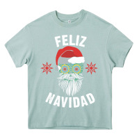 Arona mexican christmas sugar skull feliz navidad spanish speaking xmas gift Heavy Core Tee - linhVisuals