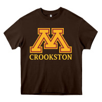 Chocolate Brown minnesota crookston, apparel Heavy Core Tee - linhVisuals