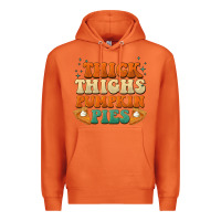 Carrot thick thighs pumpkin pies Premium Hoodie - BarkalooDesign