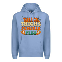 Colony Blue thick thighs pumpkin pies Premium Hoodie - BarkalooDesign