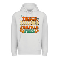 Dove Grey thick thighs pumpkin pies Premium Hoodie - BarkalooDesign