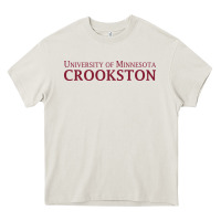 Cream University of Minnesota Crookston, apparel Heavy Core Tee - linhVisuals