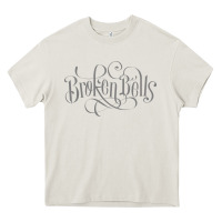 Cream broken bells Heavy Core Tee - linhVisuals