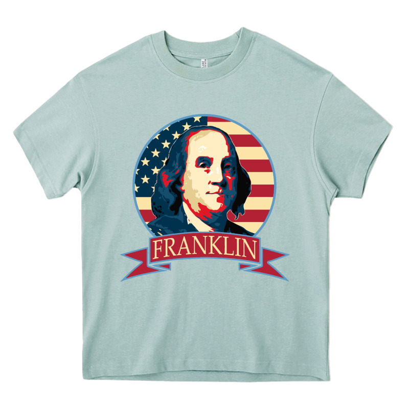 Benjamin Franklin Heavy Core Tee by linhVisuals | Teevron