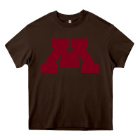 Chocolate Brown university of minnesota, Apparel Heavy Core Tee - linhVisuals