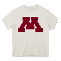 Cream university of minnesota, Apparel Heavy Core Tee - linhVisuals