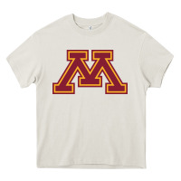 Cream university of minnesota, Apparel Heavy Core Tee - linhVisuals