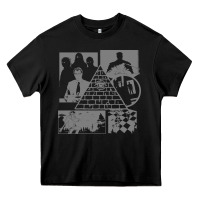 Black gurps illuminati classic Heavy Core Tee - linhVisuals