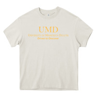 Cream University of Minnesota Duluth., Apparel Heavy Core Tee - linhVisuals