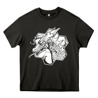 Asphalt the fantasy trip megahex dragon Heavy Core Tee - linhVisuals