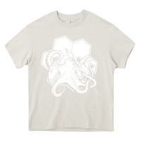 Cream the fantasy trip  octopus Heavy Core Tee - linhVisuals