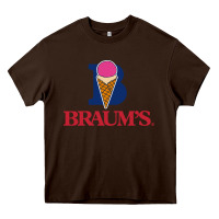Chocolate Brown braums Heavy Core Tee - linhVisuals