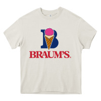 Cream braums Heavy Core Tee - linhVisuals