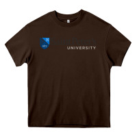 Chocolate Brown The saint peter's university Heavy Core Tee - linhVisuals