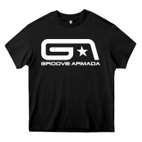 Black groove armada Heavy Core Tee - linhVisuals