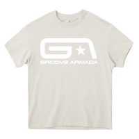 Cream groove armada Heavy Core Tee - linhVisuals