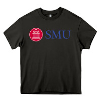 Asphalt The southern methodist university Heavy Core Tee - linhVisuals