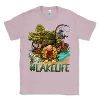 Lilac lake life gnome Classic Tee - BarkalooDesign
