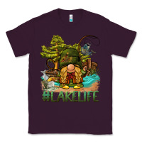 Plum lake life gnome Classic Tee - BarkalooDesign