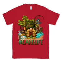 Red lake life gnome Classic Tee - BarkalooDesign