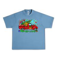 Pebble Blue jesus take the wheel Urban Heavy Tee - CowhideDigitalArt