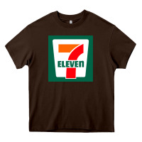 Chocolate Brown eleven Heavy Core Tee - linhVisuals