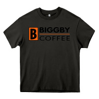 Asphalt biggby coffee Heavy Core Tee - linhVisuals