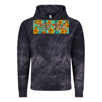 Cloud Black Hello fall gnomes Vintage Hoodie - Artiststas