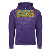 Cloud Purple Hello fall gnomes Vintage Hoodie - Artiststas