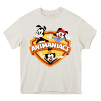 Cream animaniacs funny cats cartoon Heavy Core Tee - linhVisuals