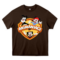 Chocolate Brown animaniacs funny cats cartoon Heavy Core Tee - linhVisuals