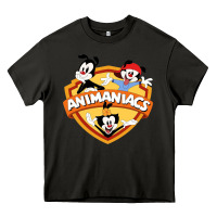 Asphalt animaniacs funny cats cartoon Heavy Core Tee - linhVisuals