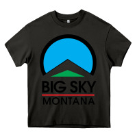 Asphalt Big Sky Montana Champion Heavy Core Tee - linhVisuals