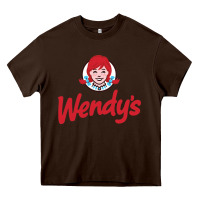 Chocolate Brown Wendy's Heavy Core Tee - linhVisuals