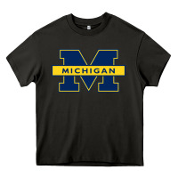 Asphalt michigan Heavy Core Tee - linhVisuals