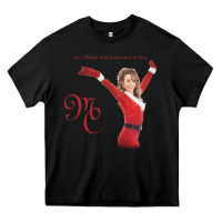 Black Mariah Carey Merry Christmas vintage retro Heavy Core Tee - linhVisuals