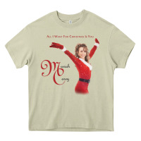 Mossy Mariah Carey Merry Christmas vintage retro Heavy Core Tee - linhVisuals