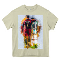 Mossy messi and ronaldo Heavy Core Tee - linhVisuals