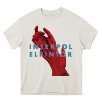 Cream interpol Heavy Core Tee - linhVisuals