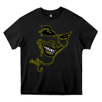 Black J O K E R Heavy Core Tee - linhVisuals