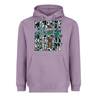 Lavender Howdy Cowhide Turquoise Heavyweight Hoodie - Jasminsmagicworld