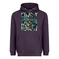 Plum Howdy Cowhide Turquoise Heavyweight Hoodie - Jasminsmagicworld