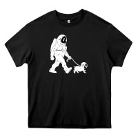 Walking The Dog Astronaut Heavy Core Tee | Teevron