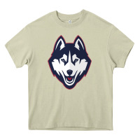 Mossy wolf head tshirt Heavy Core Tee - linhVisuals