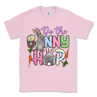 Bubblegum Pink Do the bunny hop Easter Classic Tee - OliviaCreatesArt