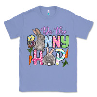 Colony Blue Do the bunny hop Easter Classic Tee - OliviaCreatesArt