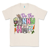 Natural Do the bunny hop Easter Classic Tee - OliviaCreatesArt